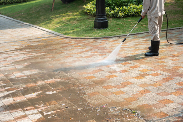 Pressure Wash a Driveway - Power Washing Services - JNG Painting Inc